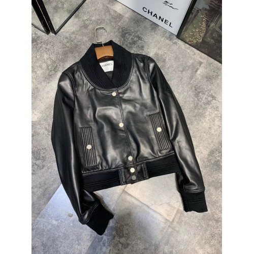 Chanel Leather jacket CJL22532378-132472 